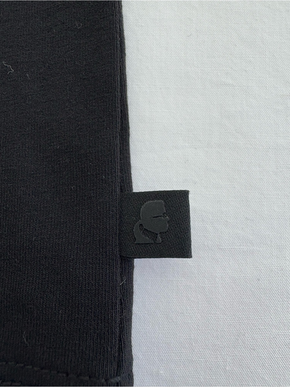 Karl Lagerfeld Black Tee with Pink Scooter Paris Graphic - Picture 10 of 11